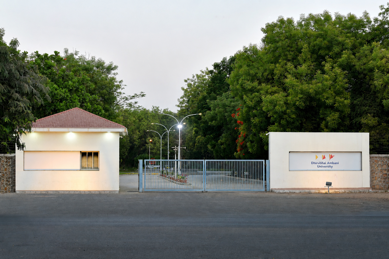 DAU campus entrance